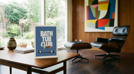 Bath Tub Club | Card