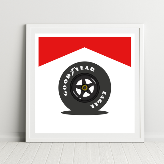 F1 - Goodyear Eagle Mclaren | Print