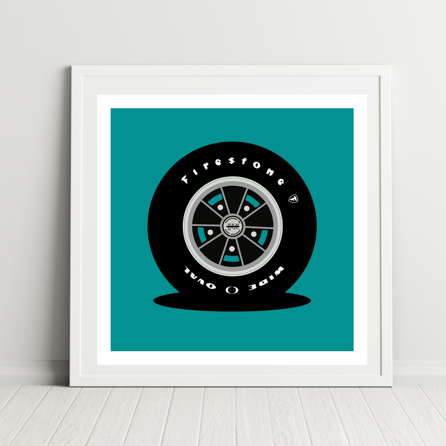 Wide Oval - BRM | Print