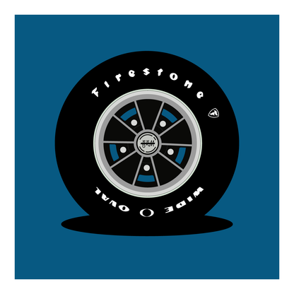 Wide Oval - BRM | Print