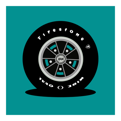 Wide Oval - BRM | Print