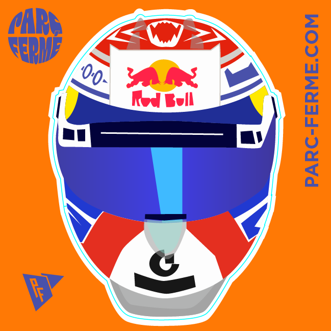Parc-Fermé | Max helmet sticker